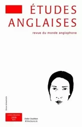 Études anglaises - N°4/2009