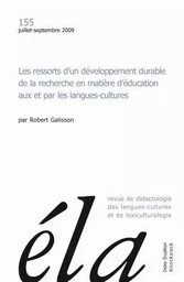 Études de linguistique appliquée - N°3/2009