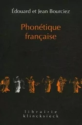 Phonétique française