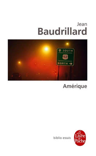 Amérique - Jean Baudrillard - LGF