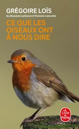 Ce que les oiseaux ont à nous dire