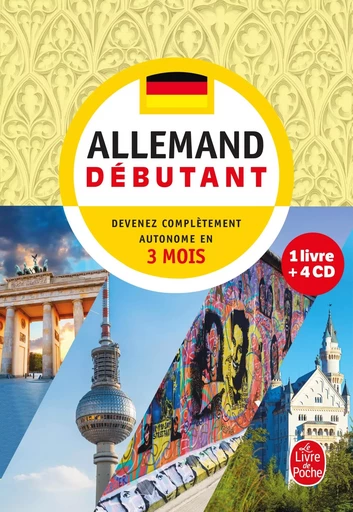 Coffret allemand débutant livre + 4 CD -  Sorg Camille et Kremp Werner - LGF