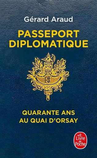 Passeport diplomatique - Gérard ARAUD - LGF