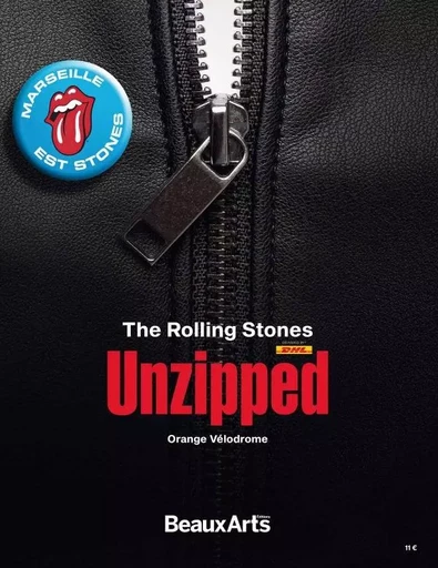 the rolling stones - unzipped -  Collectif - BEAUX ARTS ED