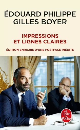 Impressions et lignes claires - Edouard Philippe, Gilles Boyer - LGF