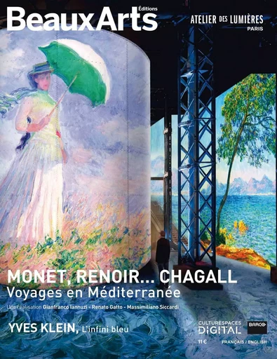 MONET,RENOIR...CHAGALL. Voyages en Méditerrannée (ANG/FR) -  Collectif - BEAUX ARTS ED