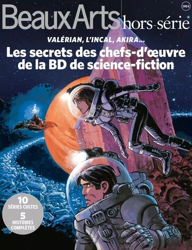 LES SECRETS DES CHEFS D'OEUVRE DE LA BD DE SCIENCE FICTION -  Collectif - BEAUX ARTS ED