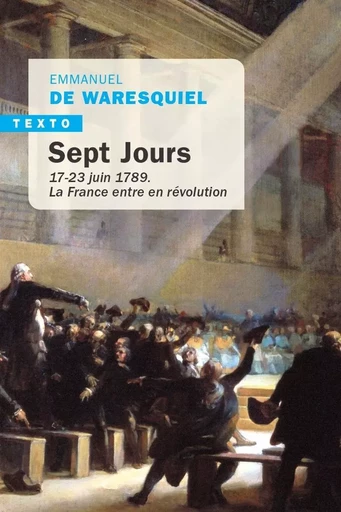 Sept Jours - Emmanuel de Waresquiel - TALLANDIER