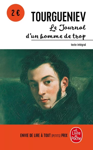 Le Journal d'un homme de trop - Ivan Tourgueniev - LGF