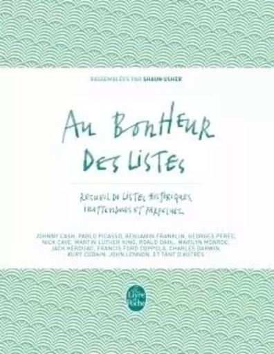 Au bonheur des listes - Shaun Usher - LGF