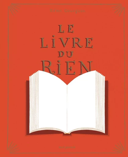 Le Livre du rien - Rémi Courgeon - SEUIL JEUNESSE