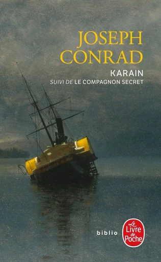 Karain suivi de Le Compagnon secret - JOSEPH CONRAD - LGF