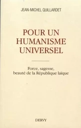 Pour un humanisme universel