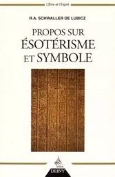 Propos sur ésotérisme et symbole