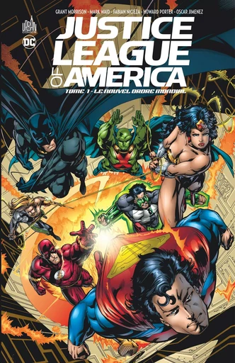 JUSTICE LEAGUE OF AMERICA  - Tome 1 -  Morrison Grant,  Waid Mark - URBAN COMICS