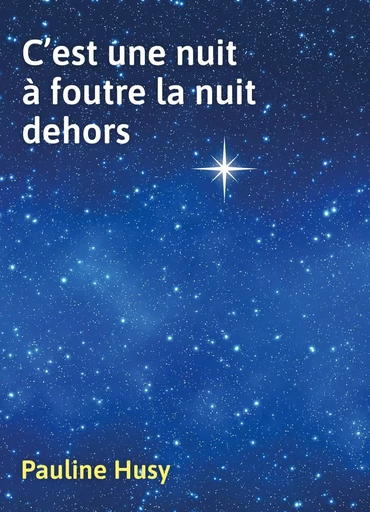 C'est une nuit à foutre la nuit dehors - Pauline Husy - LIBRINOVA