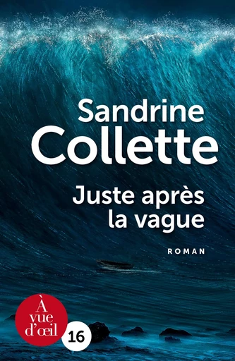 JUSTE APRES LA VAGUE - Sandrine Collette - A VUE D OEIL