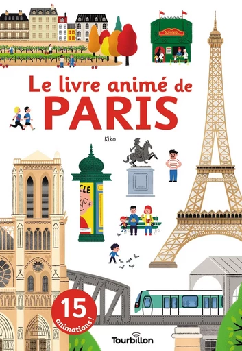 Le livre animé de Paris -  - TOURBILLON