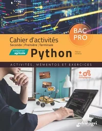 Cahier Python BAC PRO