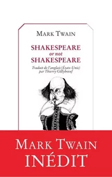 Shakespeare or not Shakespeare