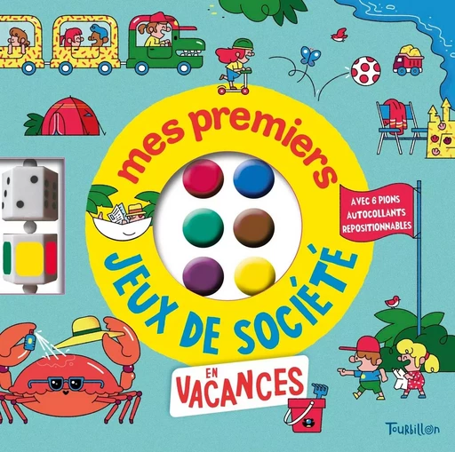 Mes premiers jeux de société en vacances -  - TOURBILLON