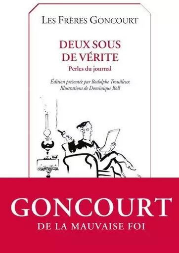 Deux sous de vérité - Edmond deGoncourt, Jules deGoncourt - Le castor astral