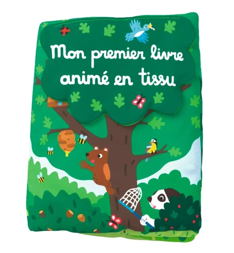 Mon premier livre animé en tissu -  - TOURBILLON