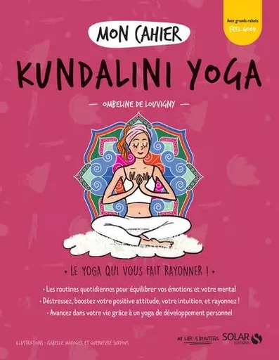 Mon cahier Kundalini yoga - Ombeline de Louvigny - edi8