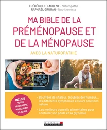 Ma bible de la préménopause et de la ménopause avec la naturopathie