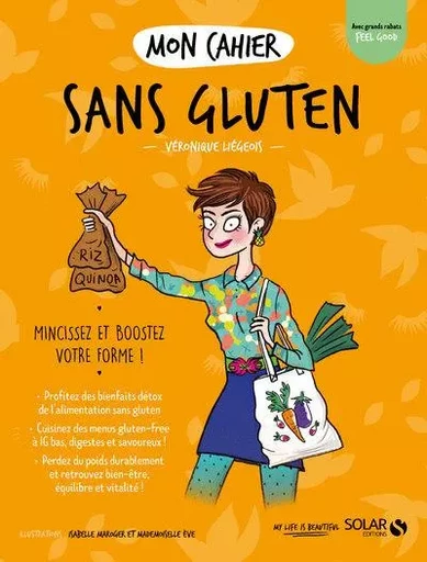 Mon cahier Sans gluten - Véronique Liégeois - edi8