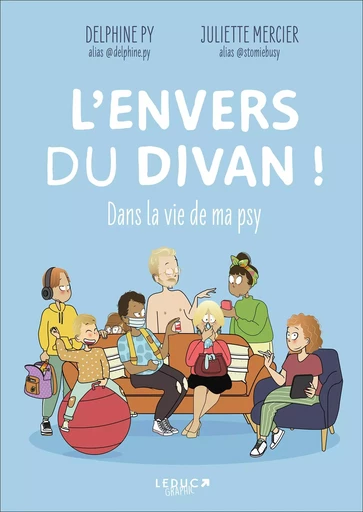 L'envers du divan ! - Delphine Py, Juliette Mercier - LEDUC GRAPHIC