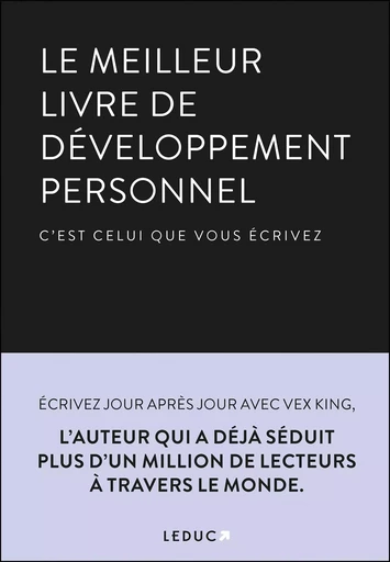 Le meilleur livre de développement personnel   - Vex King, Kaushal Modha - LEDUC