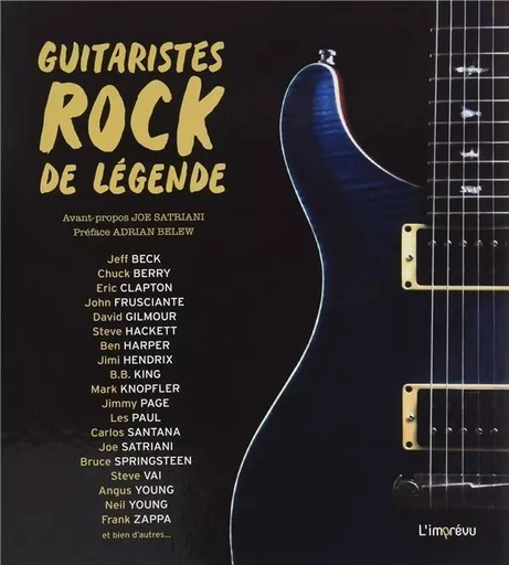 GUITARISTES ROCK DE LEGENDE - Ernesto Assante,  Collectif - L'IMPREVU