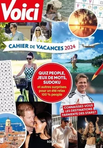 Cahier de vacances Voici 2024 - Carole Fossati - edi8