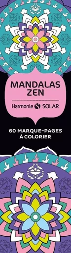 Mandalas Zen - 60 marque-pages à colorier -  - edi8