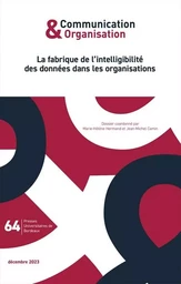 La fabrique de l’intelligibilité des données  dans les organisations