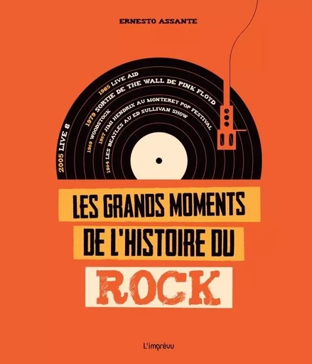 Les grands moments de l'histoire du rock - Ernesto Assante - L'IMPREVU