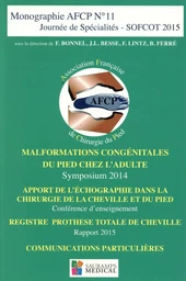 MALFORMATIONS CONGENITALES DU PIED CHEZ L ADULTE-AFCP N 11