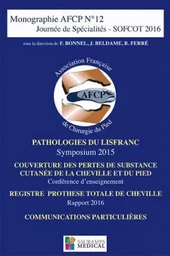 PATHOLOGIES DU LISFRANC - AFCP N°12 - POD