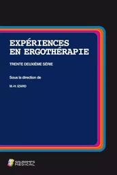 EXPERIENCES EN ERGOTHERAPIE 32° SERIE