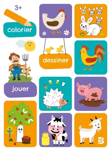 Colorier - Dessiner - Jouer 3+ -  - BALLON