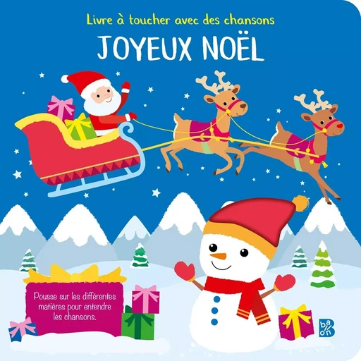 Livre sonore à toucher Noël -  - BALLON