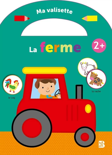 Je colle et je colorie - La ferme 2+ -  - BALLON