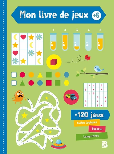 Mon livre de jeux 6+ -  - BALLON