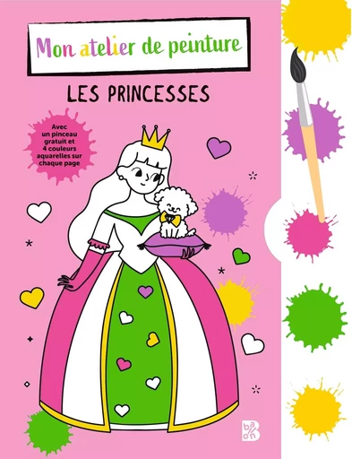 Mon atelier de peinture Les princesses -  - BALLON