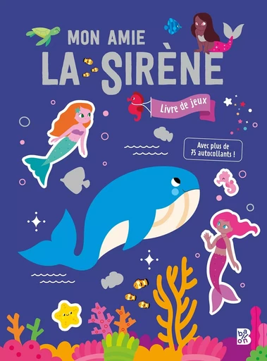 Mon amie la sirène - livre d'autocollants -  - BALLON