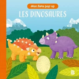 Ballon + Livre pop-up Les dinosaures