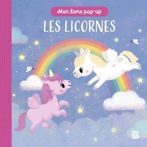 Ballon + Livre pop-up Les licornes -  - BALLON