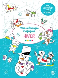 Coloriages magiques: L'hiver