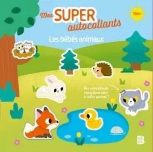 Mes super autocollants : Les bébés animaux -  - BALLON